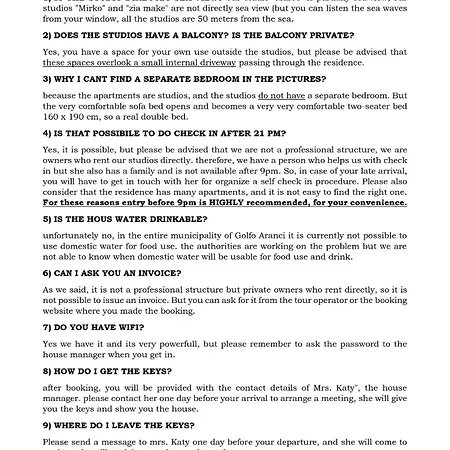 Daire Monolocale Mirko